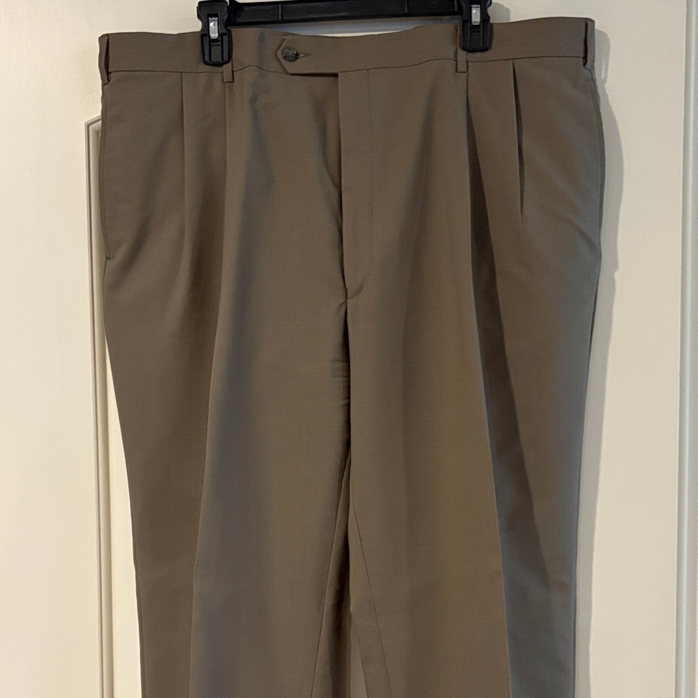 Jos. A. Bank Classic Brown Wool Dress Pants Size 42 L